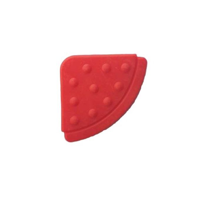 Anneau dentition bébé coin - Rouge