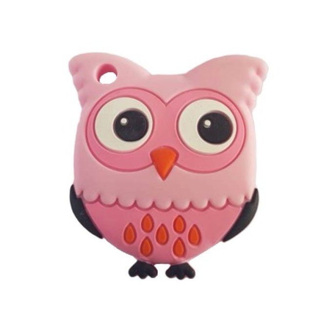 Anneau dentition silicone hibou