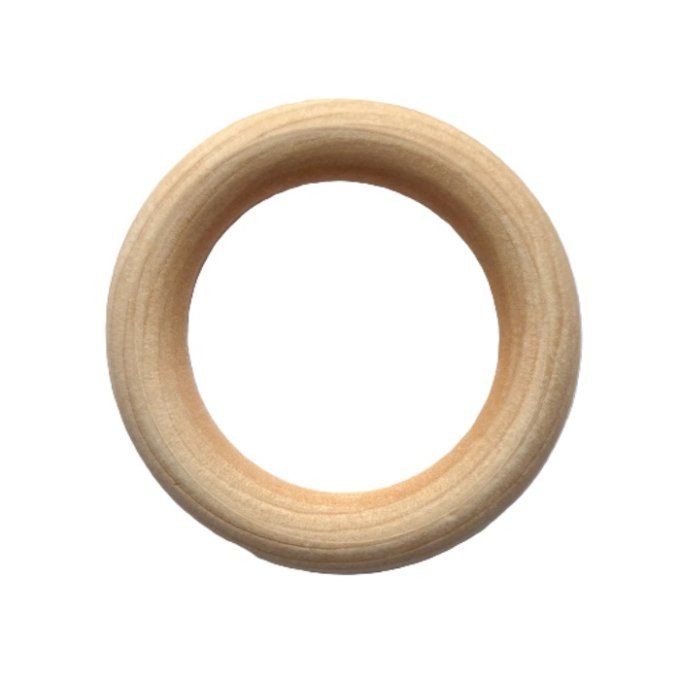 Anneau bois rond 4 cm