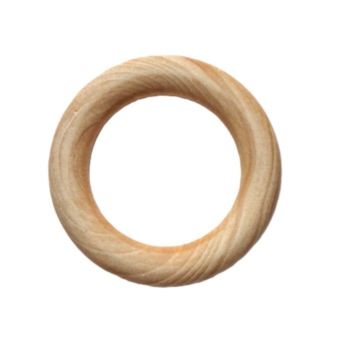 Anneau bois rond 5.5 cm