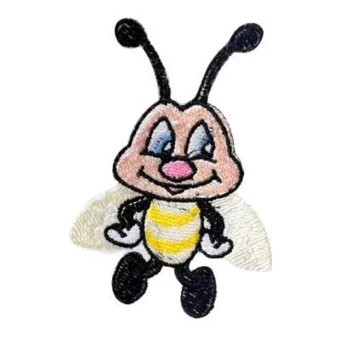 Appliqué broderie fil - Abeille