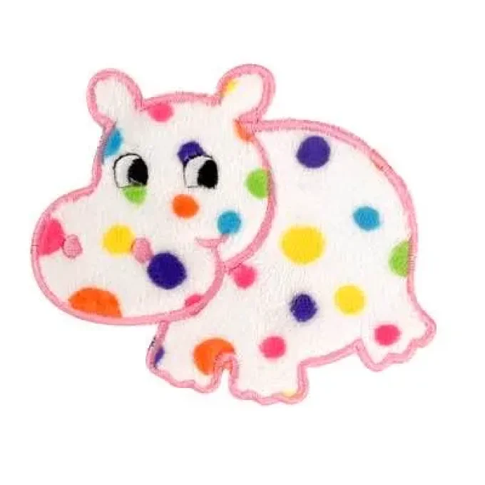 Appliqué broderie pilou - Hippopotame 