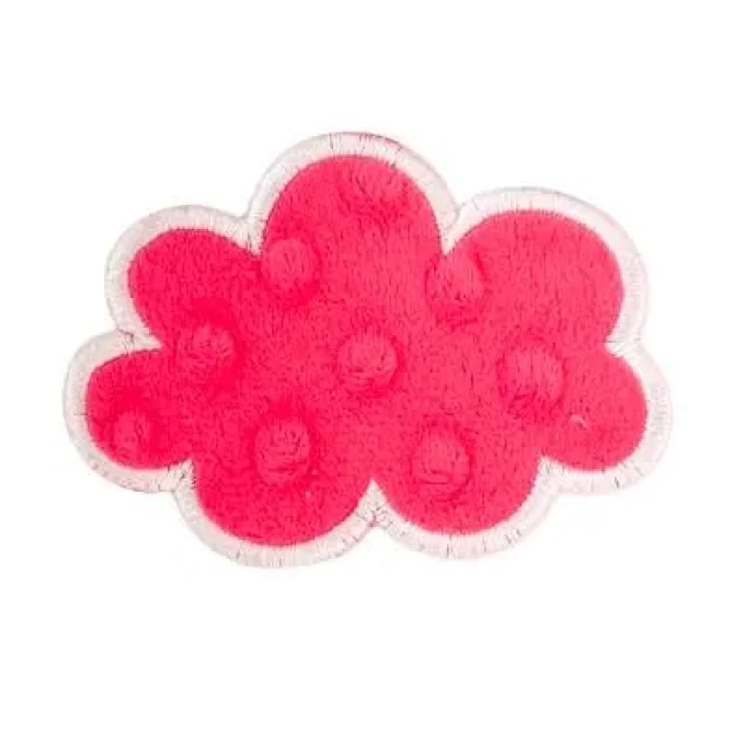 Appliqué broderie pilou - Nuage 