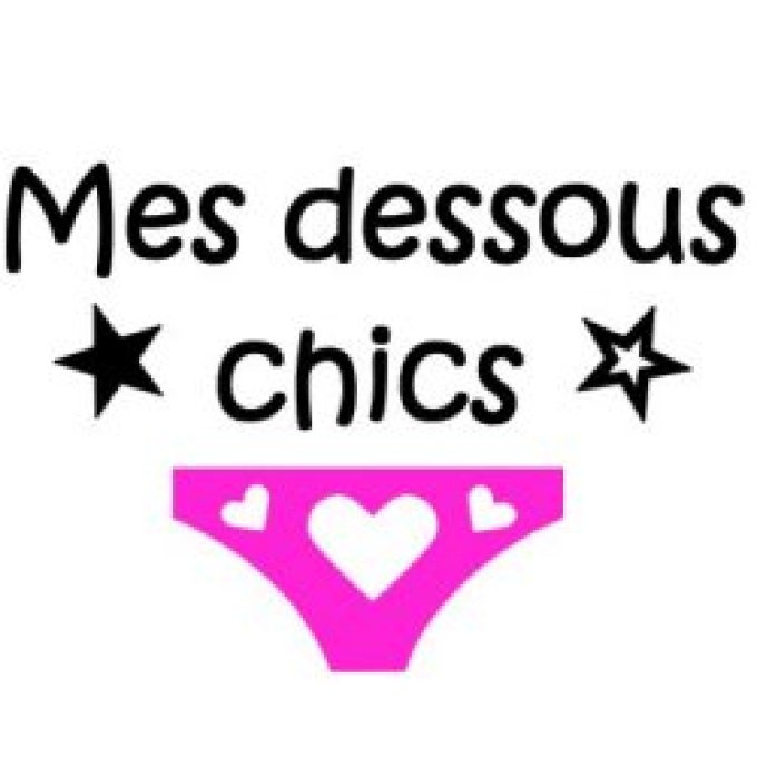 Appliqué Flex "Mes dessous chics