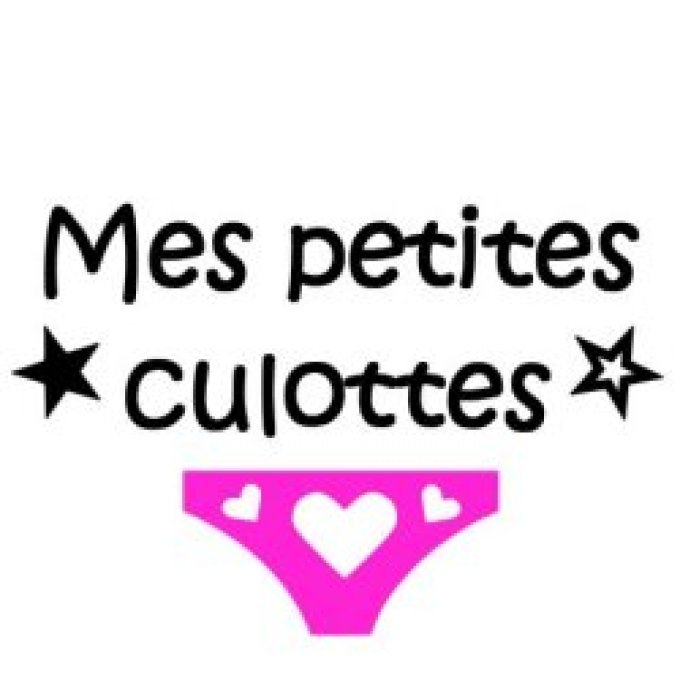 Appliqué Flex "Mes petites culottes"