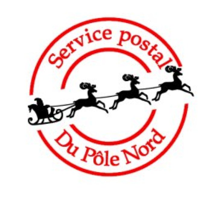 Appliqué Flex Noël Timbre postal