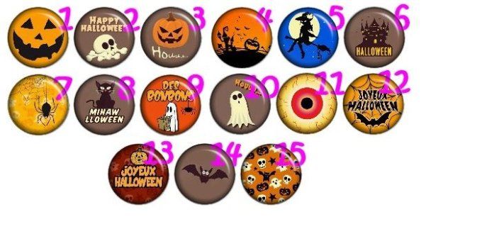 Cabochon Halloween