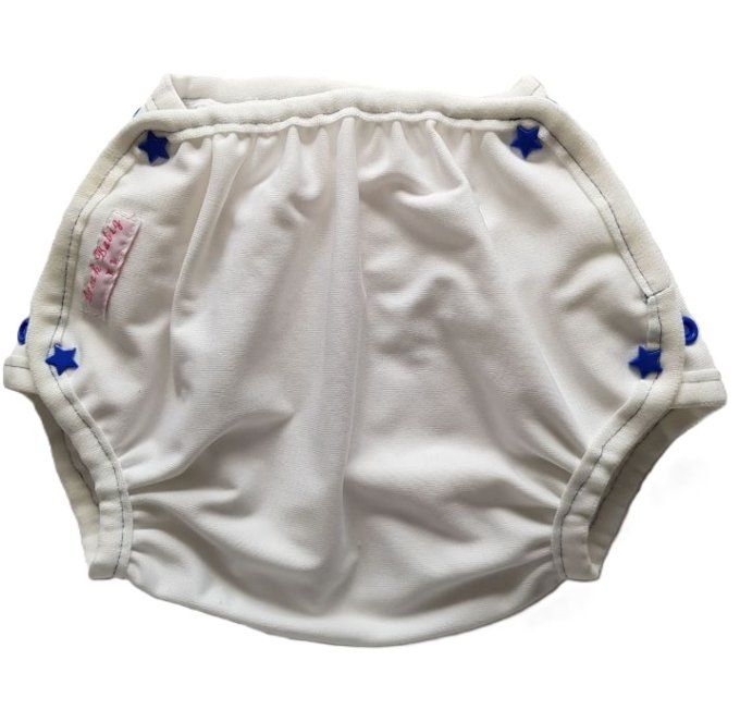 Culotte de protection blanche - Appliqué flex hibou