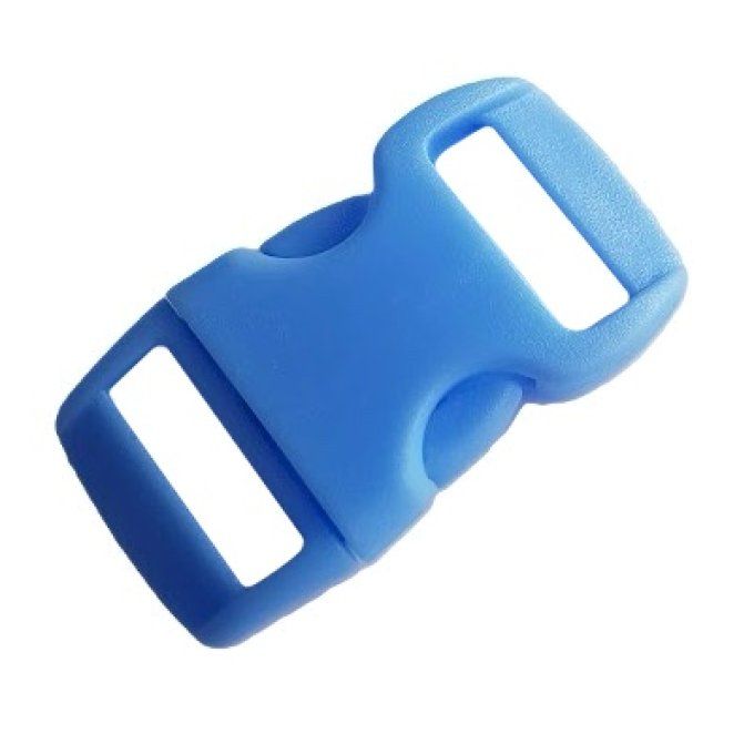 Fermoir boucle sangle clip - Bleu