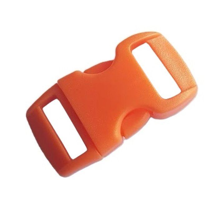 Fermoir boucle sangle clip - Orange