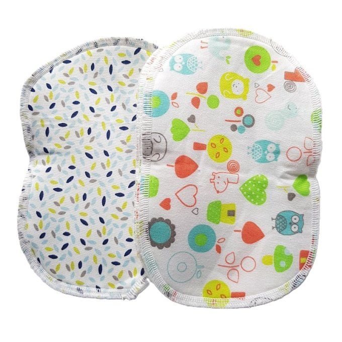 Lingettes lavables bébé coton polaire - Pack de 10 - Ref 23