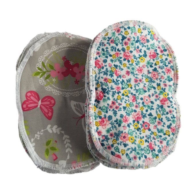 Lingettes lavables bébé coton polaire - Pack de 10 - Ref 9