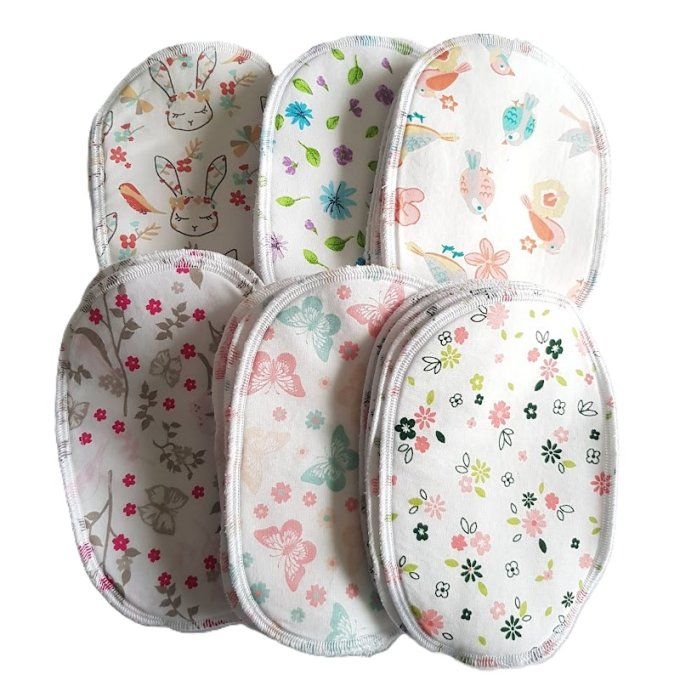 Lingettes lavables bébé coton polaire - Pack de 30 - Ref 3