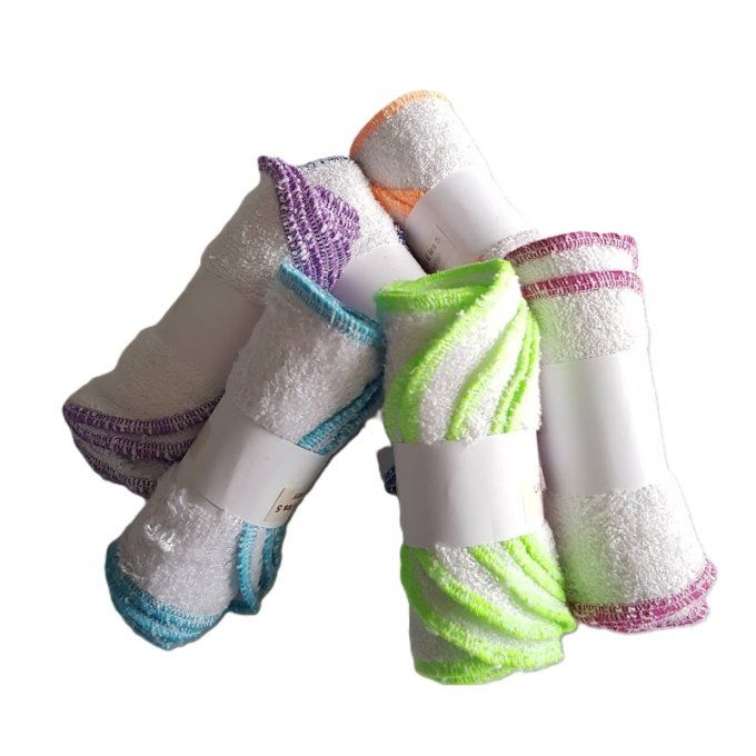 Lingettes lavables bébé bambou - Pack de 20