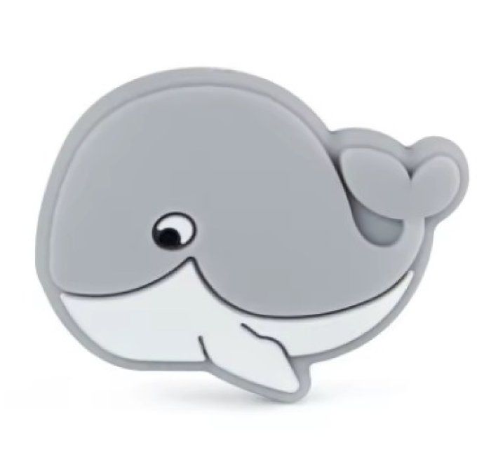 Perle silicone Baleine