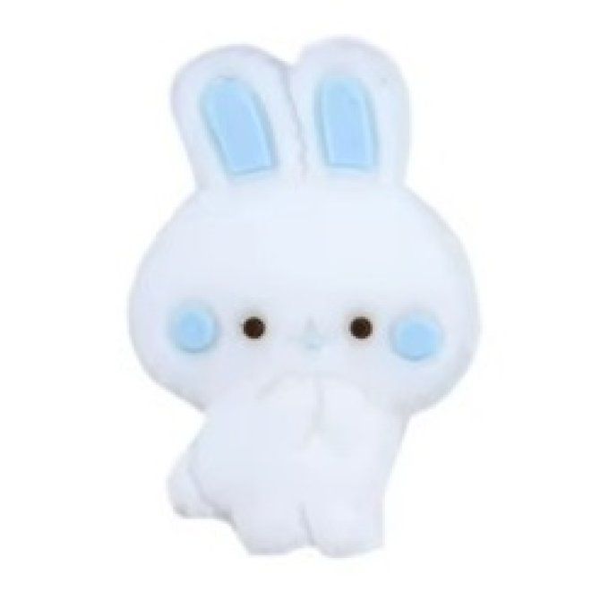 Perle silicone lapin