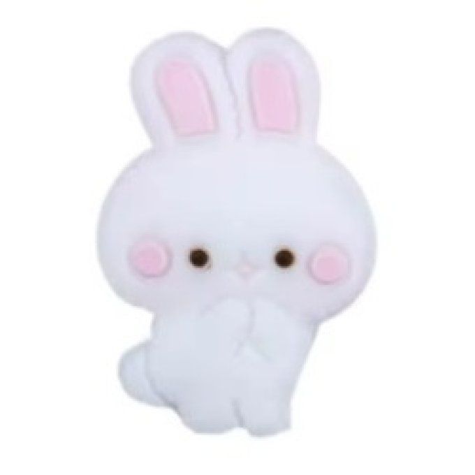 Perle silicone lapin