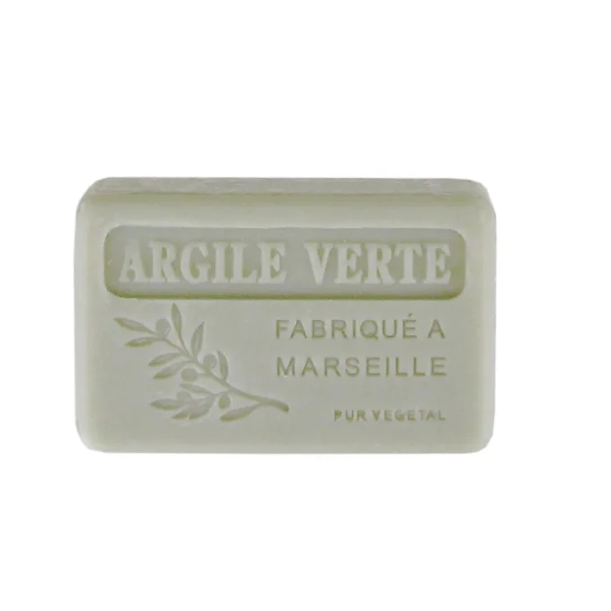 Savon de Marseille 125 gr Argile verte