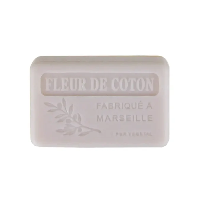 Savon de Marseille 125 gr Fleur de coton