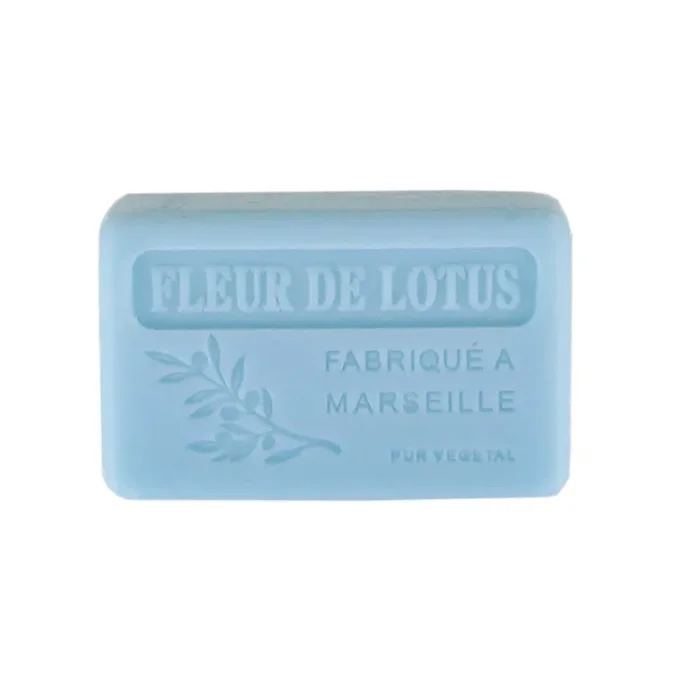 Savon de Marseille 125 gr Fleur de lotus