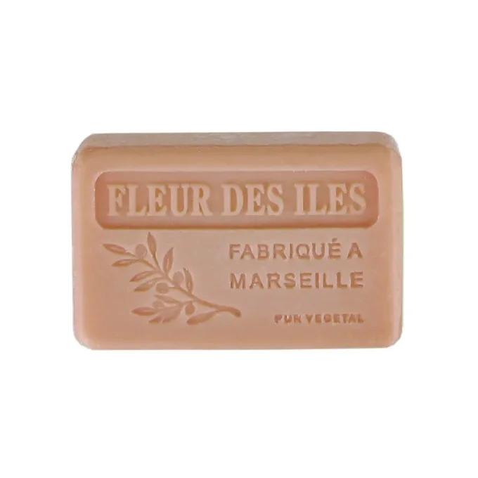 Savon de Marseille 125 gr Fleur des îles