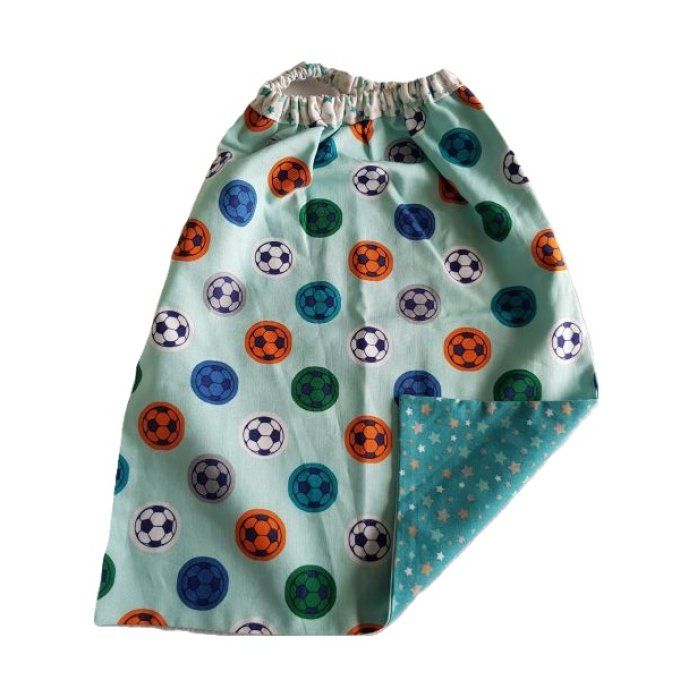 Serviette élastiquée bébé/enfant - Ballon de foot