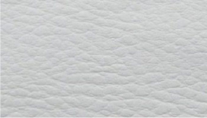 Tissu coupon simili cuir - Blanc